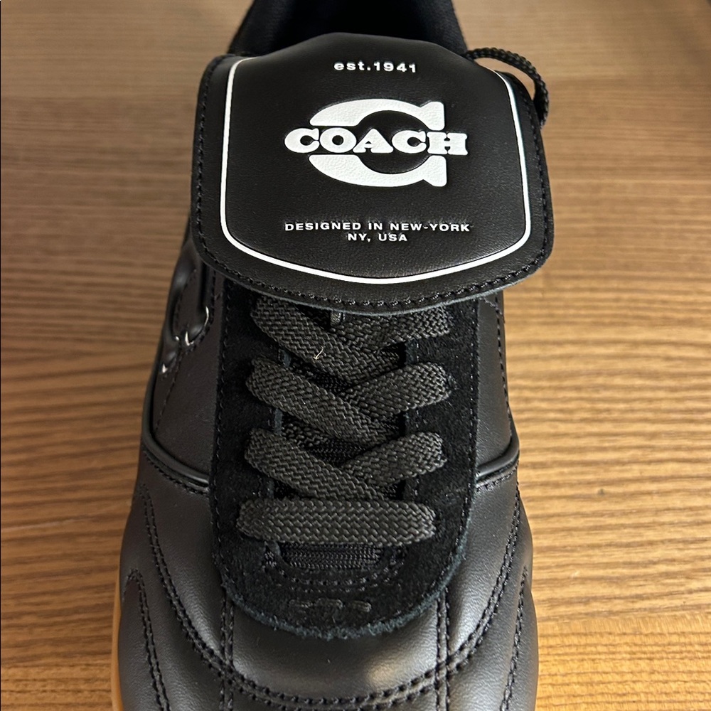 Coach Men Match Sneaker CCI45 New In Black New7/7.5/8/9/10-13 - Picture 14 of 16